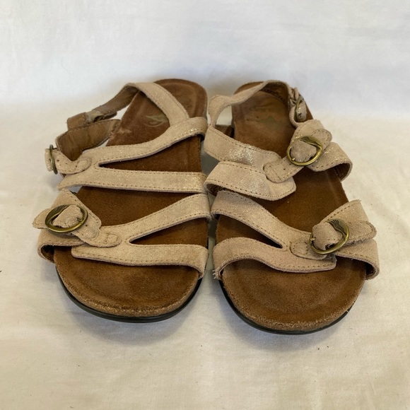 Dansko Jameson champagne sparkle sandals - Picture 3 of 5